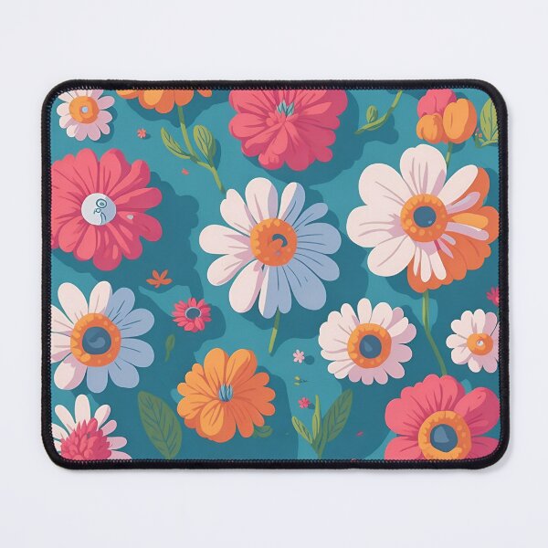 Item preview, Cute Cartoon Flower Daisy Design Art Pattern designed and sold by Rae-SunshineArt.