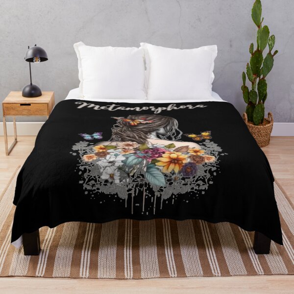 Item preview, Metamorphora girl with flowers and butterfly designed and sold by RahyasDesign.