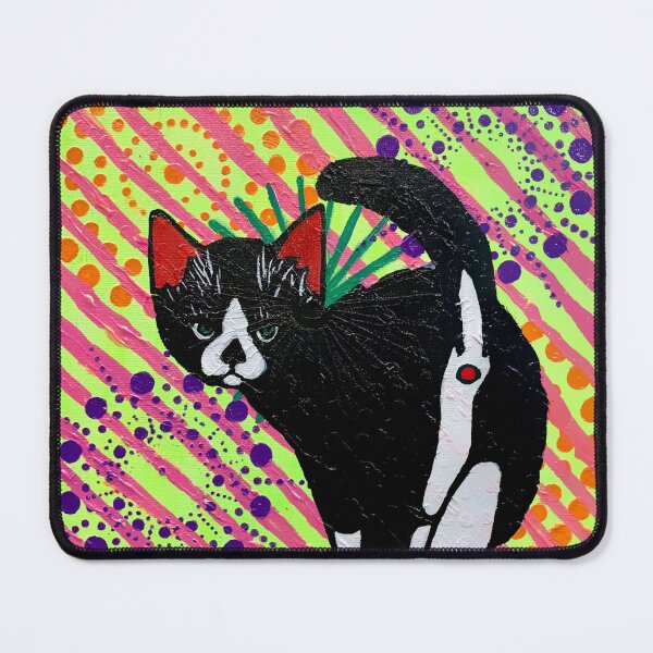 Item preview, Groovy Cattitude designed and sold by artbycassia.