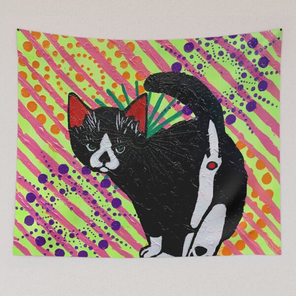 Item preview, Groovy Cattitude  designed and sold by artbycassia.