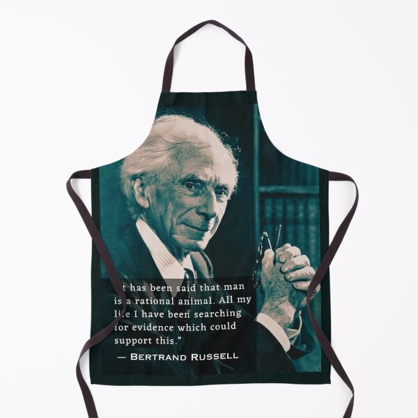 Item preview,  Bertrand Russell quote:  It has been said that man is a rational animal... designed and sold by artbleed.
