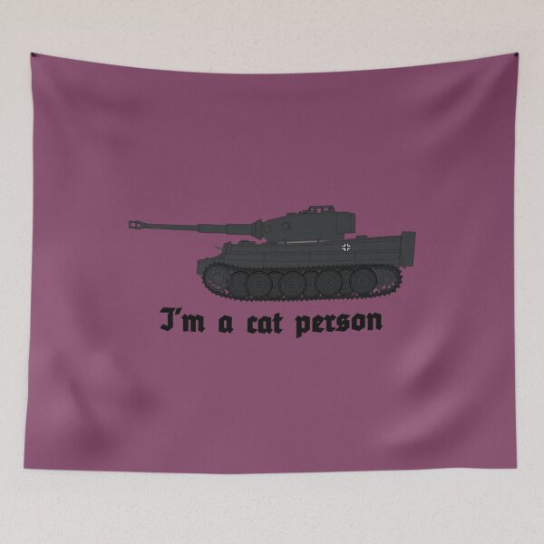 Aperçu de l'œuvre chat de réservoirs de tigre ww2 créée et vendue par syjwearkdlr1.
