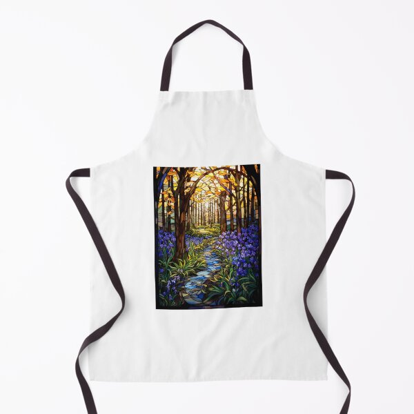 Aperçu de l'œuvre Forest Path Stained Glass créée et vendue par tropicaltee.