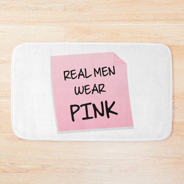 Item preview, Real Men Wear Pink Breast Cancer Awareness designed and sold by mariejosee22.