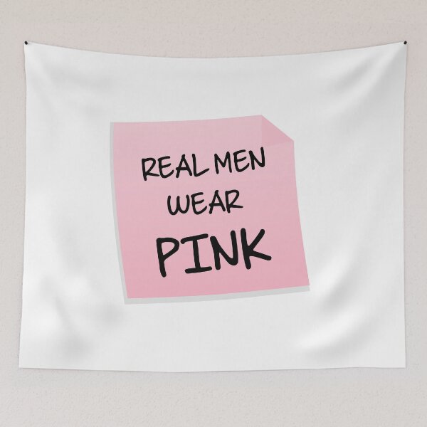 Item preview, Real Men Wear Pink Breast Cancer Awareness designed and sold by mariejosee22.