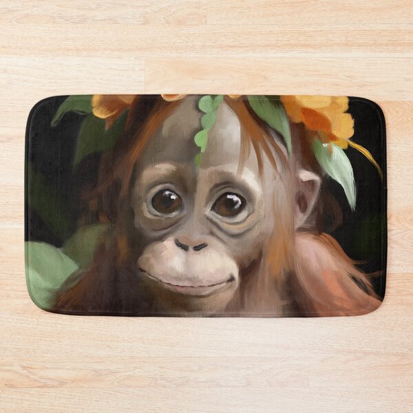 Item preview, Ola the Orangutan designed and sold by marysparrowart.