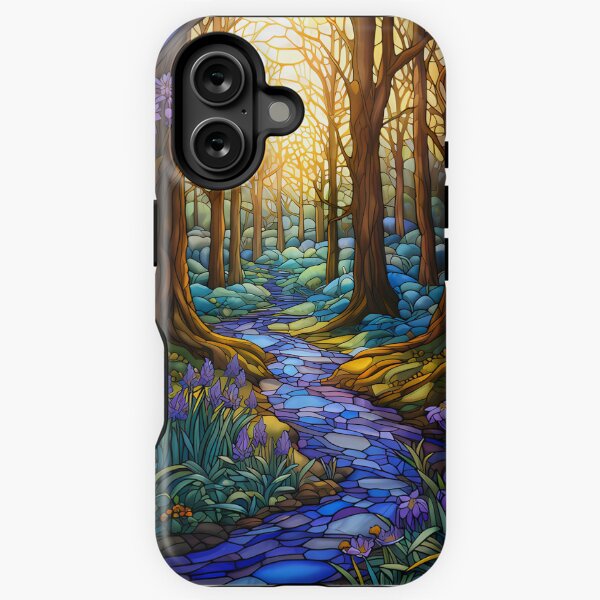 Item preview, Forest Path Stained Glass designed and sold by tropicaltee.