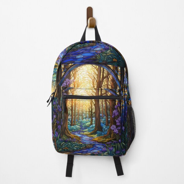 Item preview, Forest Path Stained Glass designed and sold by tropicaltee.