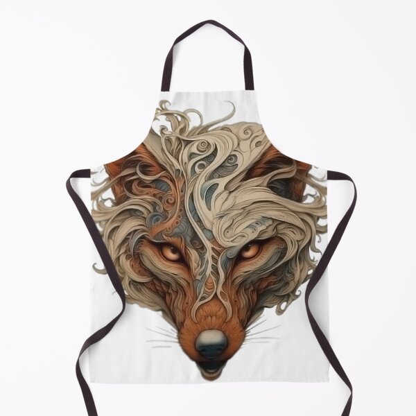 Item preview, FOX SPIRIT MASK - AUTUMN designed and sold by Gryffin Graphix.