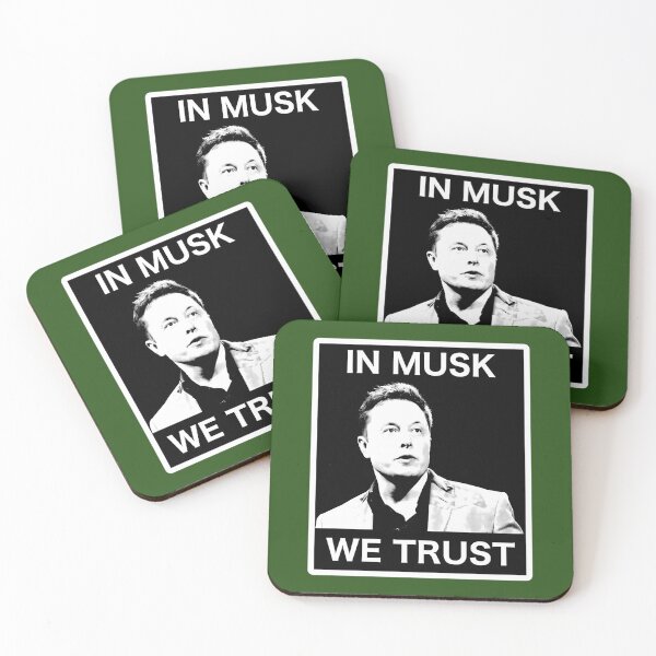 Item preview, In Musk We Trust 	 	 designed and sold by mznaafta49.