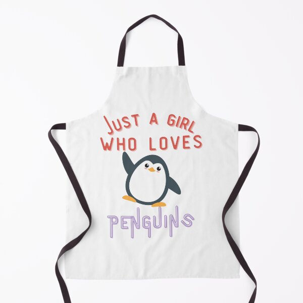 Item preview, Just a Girl Who Loves Penguins designed and sold by DesignedToATee.