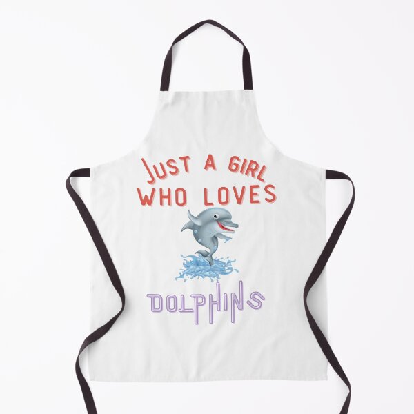 Item preview, Just a Girl Who Loves Dolphins designed and sold by DesignedToATee.