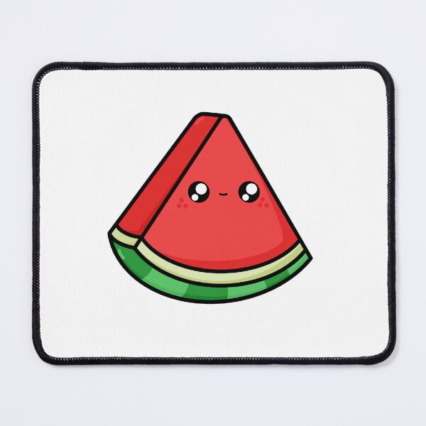 Item preview, Smiley Cute Cartoon Watermelon || Kawaii designed and sold by cookingwithten.