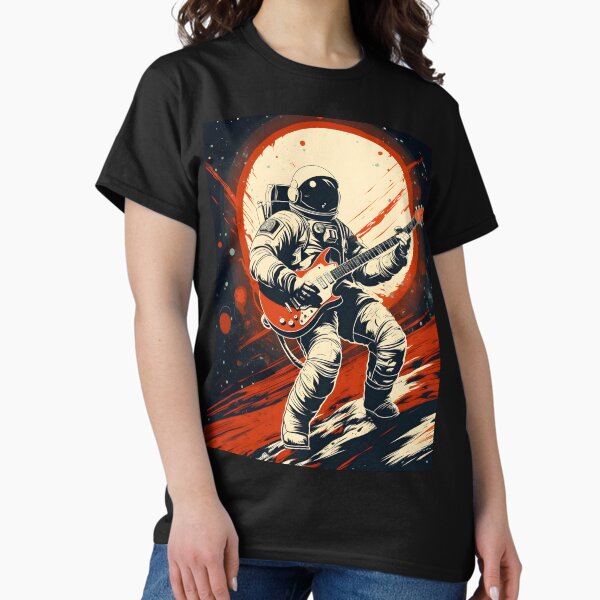 Item preview, Astronaut Playing Guitar designed and sold by Jew-e.