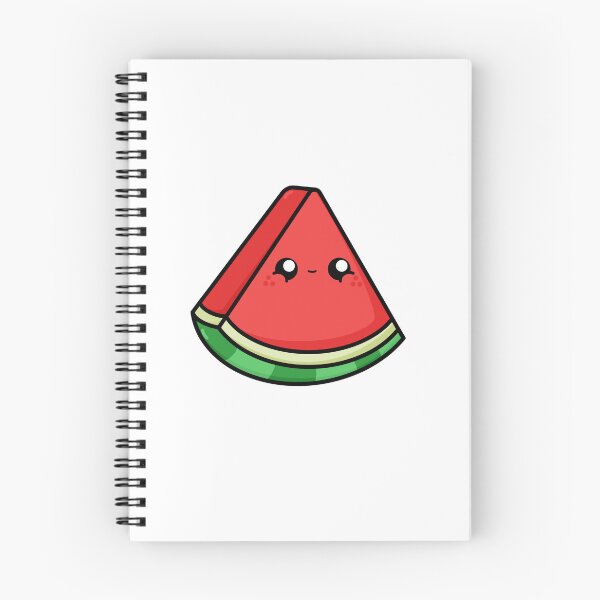 Item preview, Shy Cute Cartoon Watermelon || Kawaii designed and sold by cookingwithten.