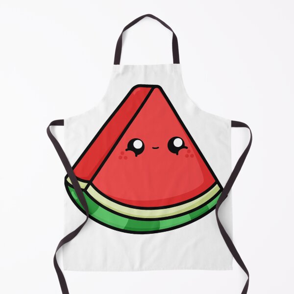 Item preview, Shy Cute Cartoon Watermelon || Kawaii designed and sold by cookingwithten.