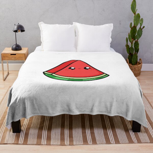 Item preview, Shy Cute Cartoon Watermelon || Kawaii designed and sold by cookingwithten.
