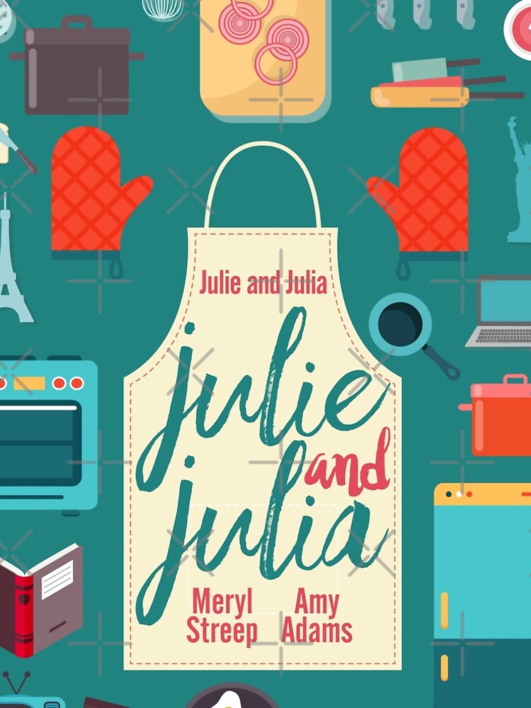 Julie And Julia Minimalist Movie Poster Meryl Streep Amy Adams