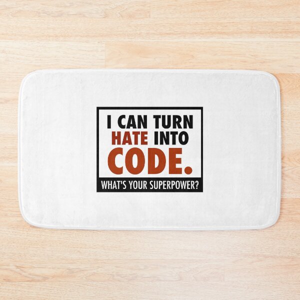 Item preview, I can turn hate into code designed and sold by unixorn.