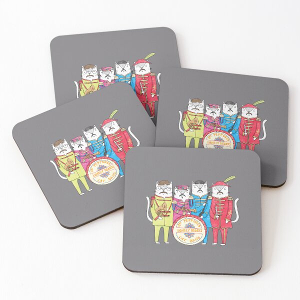 Item preview, SGT Peppurr's Lonely Hearts Cats Band Greeting Card 	 designed and sold by khbmokws89.