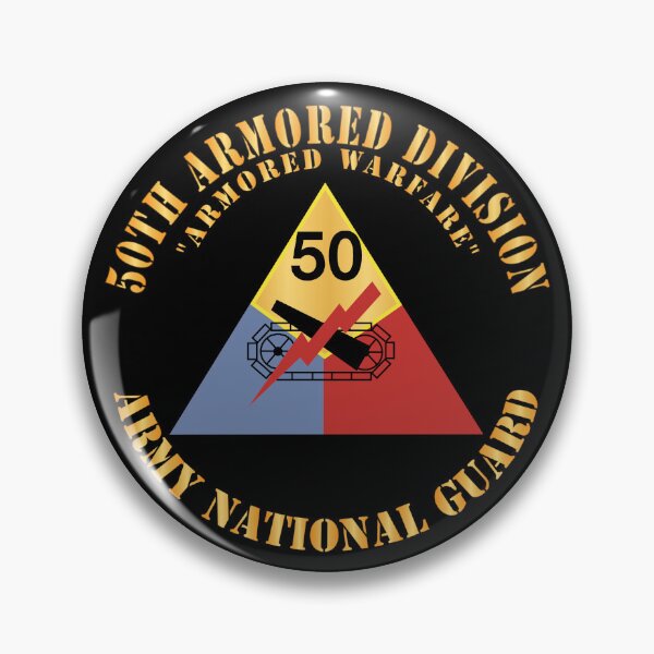Item preview, Army - 50th Armored Division - SSI - Armored Warfare - ARNG X 300 designed and sold by Military Insignia Products.