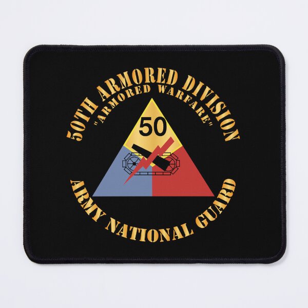 Item preview, Army - 50th Armored Division - SSI - Armored Warfare - ARNG X 300 designed and sold by Military Insignia Products.