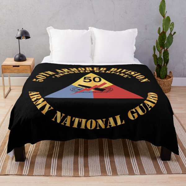 Item preview, Army - 50th Armored Division - SSI - Armored Warfare - ARNG X 300 designed and sold by Military Insignia Products.