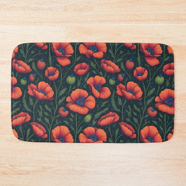 Item preview, Cheerful Poppies designed and sold by PatternLounge.