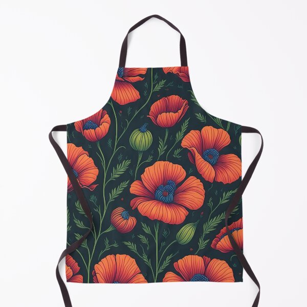 Item preview, Cheerful Poppies designed and sold by PatternLounge.