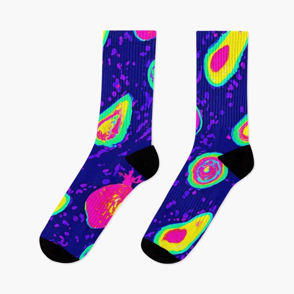 Item preview, Vibrant Neon Fruits Pattern Design designed and sold by Health And Fitness Posts e-Store.