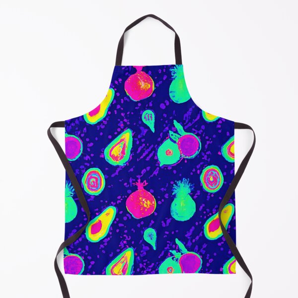 Item preview, Vibrant Neon Fruits Pattern Design designed and sold by Health And Fitness Posts e-Store.