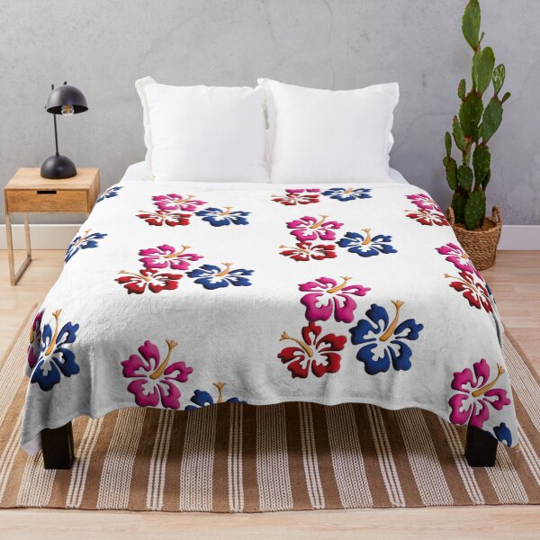 Item preview, Tropical Hawaiian style flower design designed and sold by Sock Garden.