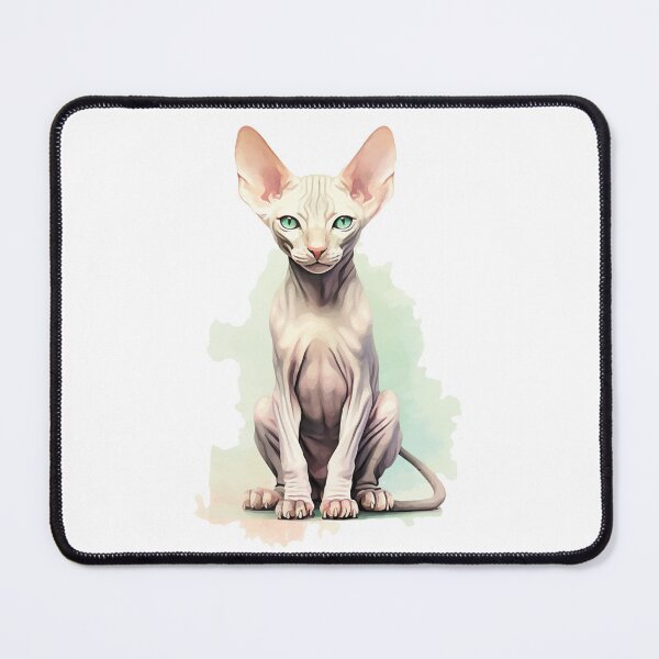 Item preview, Hairless Sphynx-Watercolor designed and sold by Jdelgado813.
