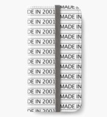 Made in 2001 iPhone Wallet/Case/Skin