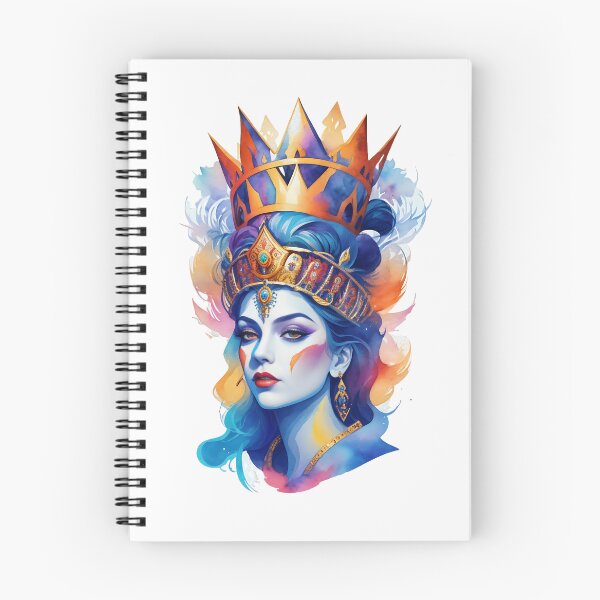 Item preview, Queen with crown water color designed and sold by joiedesing.