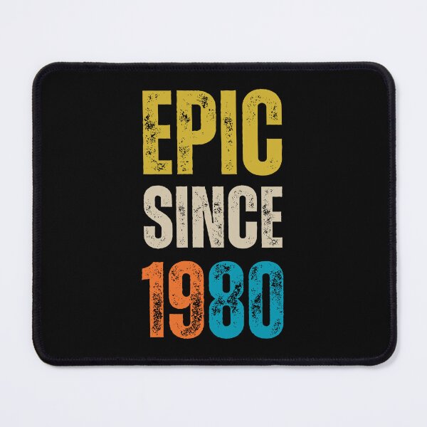 Item preview, Epic since 1980 - vintage birthday gift - birth year classic design designed and sold by Uplife-MyStore.