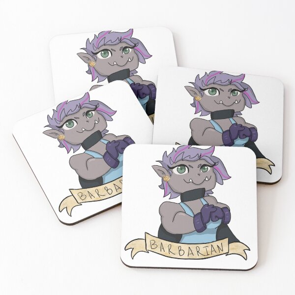 Item preview, Barbarian Chibi Class D&D  designed and sold by Megan Earls.