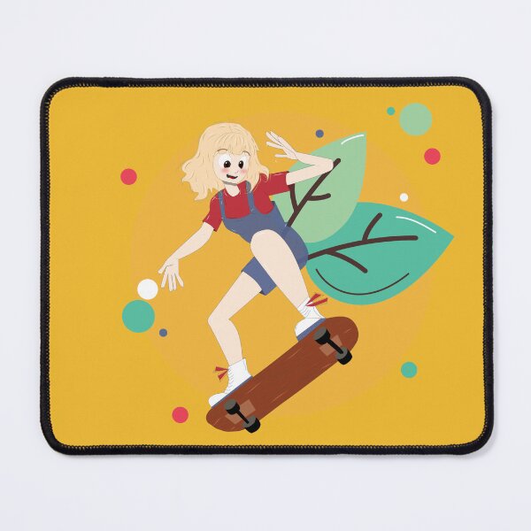 Item preview, Girl with skating board designed and sold by Hager Ewais.