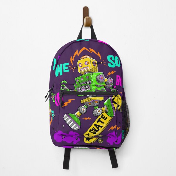 Item preview, awesome robot (skater bot) designed and sold by hayrpictures.