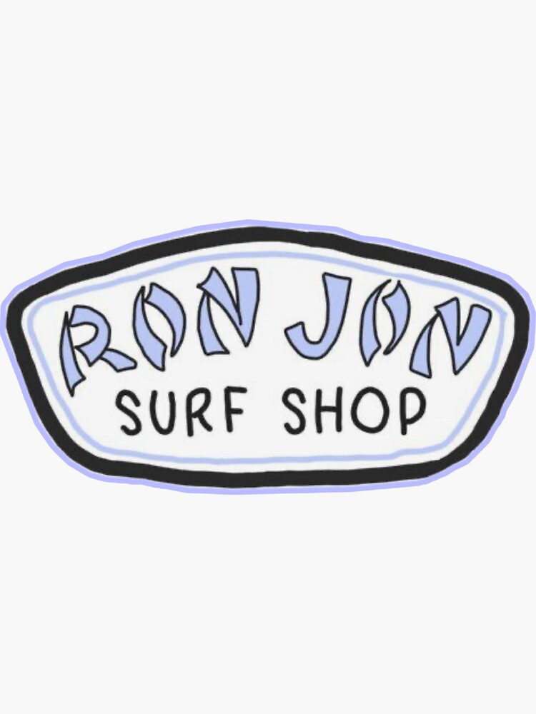 "Ron Jon Surf Shop" Sticker for Sale by OutdoorDesign Redbubble