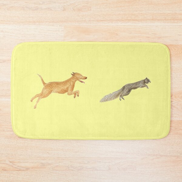 Item preview, A Dog Chasing Squirrel  designed and sold by SylviaminiArt.