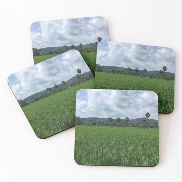 Item preview, Rice field with coconut trees designed and sold by sasakwa.