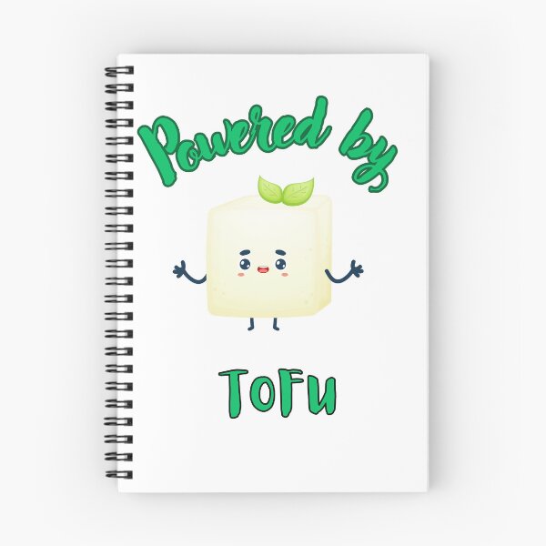 Item preview, Powered by TOFU- Funny Vegetarian Quote   designed and sold by unique things.
