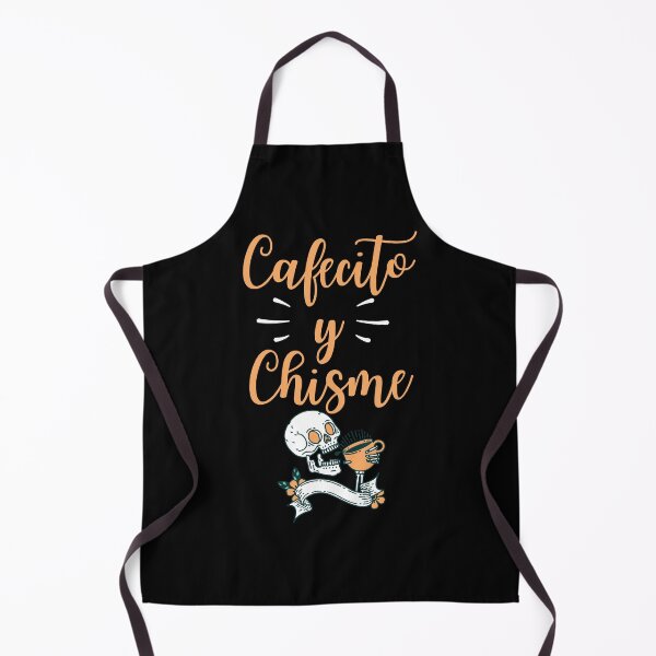 Item preview, Funny Cafecito y Chisme Gossip Latina Hispanic Skeleton designed and sold by MagicSD Designs.