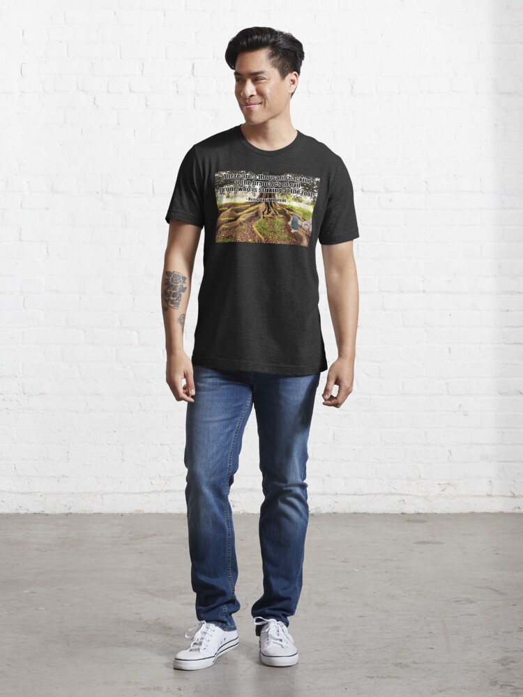 Thumbnail 5 of 7, Essential T-Shirt, Striking at the Root designed and sold by ShipOfFools.