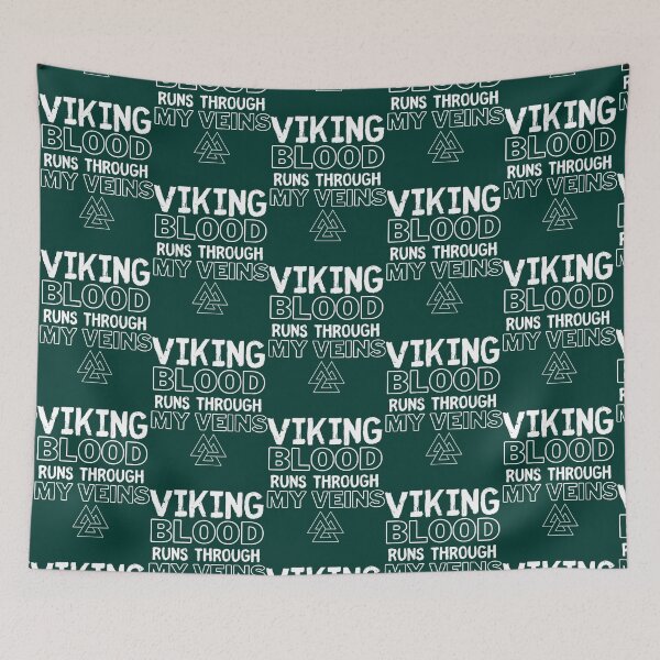 Item preview, Viking Blood Viking Quote   designed and sold by PhilomenaShirt.