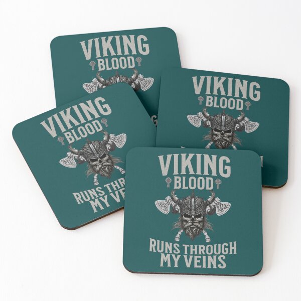 Item preview, Viking Blood Viking Quote  designed and sold by PhilomenaShirt.