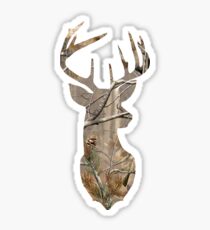 Camo Deer Sticker