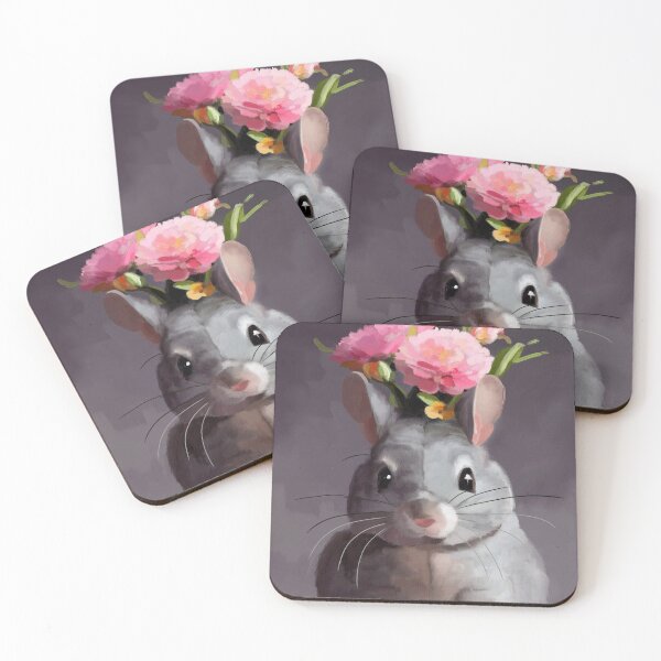 Item preview, Little Lila Chinchilla designed and sold by marysparrowart.