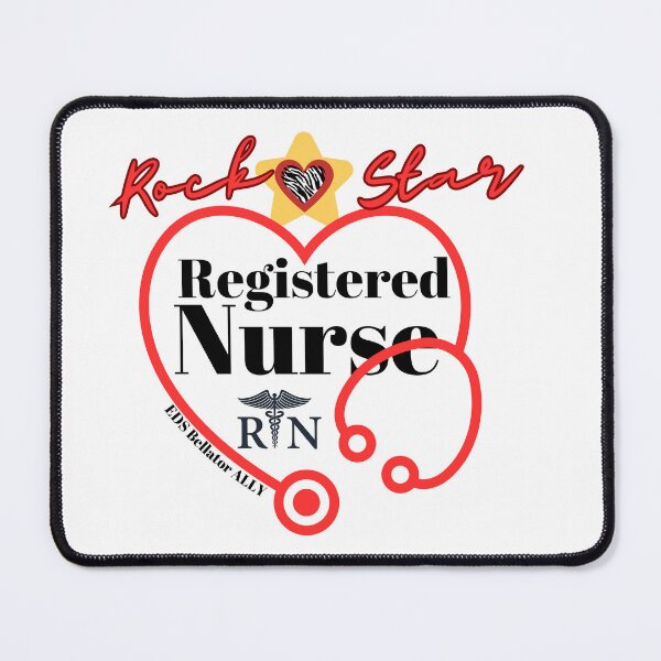 Item preview, Rockstar Registered nurse,  celebrating medical professionals designed and sold by Largerterritory.